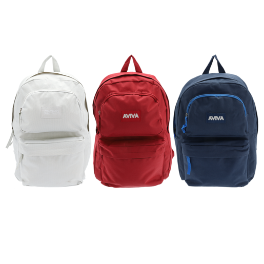 Aviva Multi Pocketed Medium Backpack 43cm (Colour May Vary)