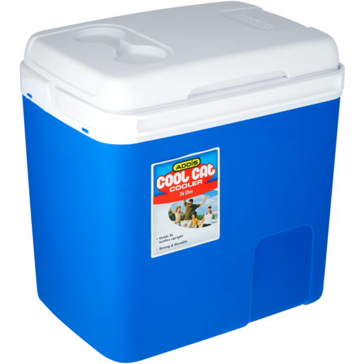 ADDIS Blue Cool Cat Cooler Box 26L