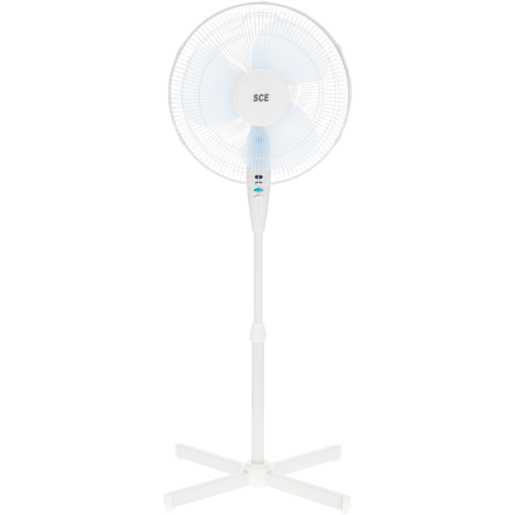 SCE Plastic Pedestal Fan 40cm