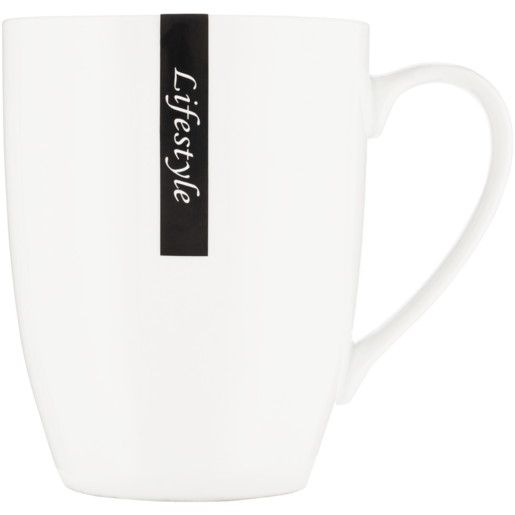 Lifestyle White Coffee Mug 