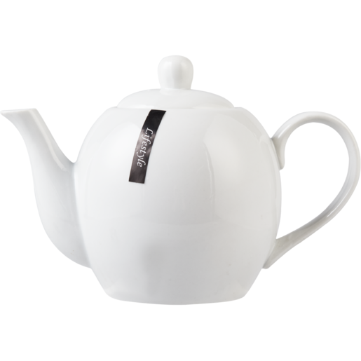 White Lifestyle Teapot