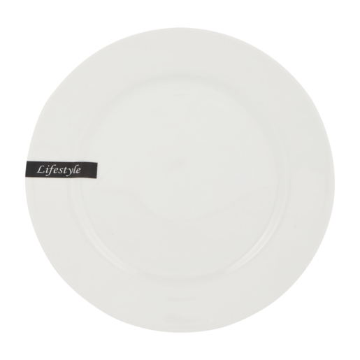 White Lifestyle Side Plate 19cm