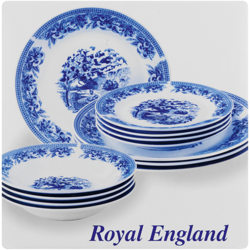 Royal England Dinner Set 12 Piece