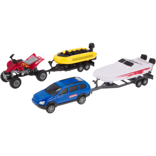 Team Auto Frenzy Miniature Vehicle Holiday Set 4 Pack