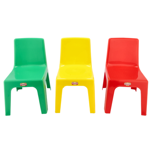 Junior Armless Chair (Colour May Vary)