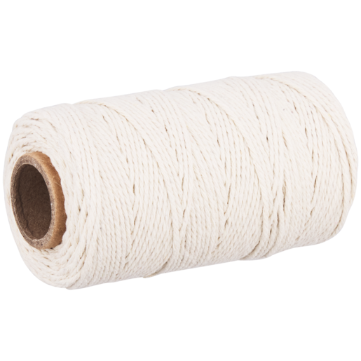 Quality White Cotton Twine 1mm x 100m, String & Twine, Rope, Chains &  Twine, DIY, Household