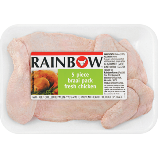 RAINBOW Fresh Chicken Braaipack 5 Piece