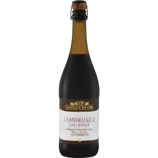 Lambrusco Dell Emilia Red Sparkling Wine Bottle 750ml
