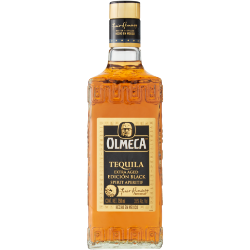 Olmeca Extra Aged Edicion Black Tequila Bottle 750ml