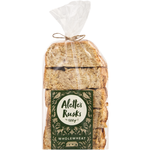 Alette's Rusks Wholewheat Rusks 500g