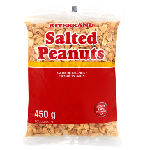 Ritebrand Salted Peanuts 450g