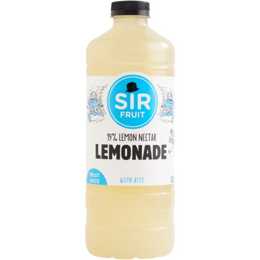 Sir Fruit Lemonade 19% Nectar with Bits 1.5L