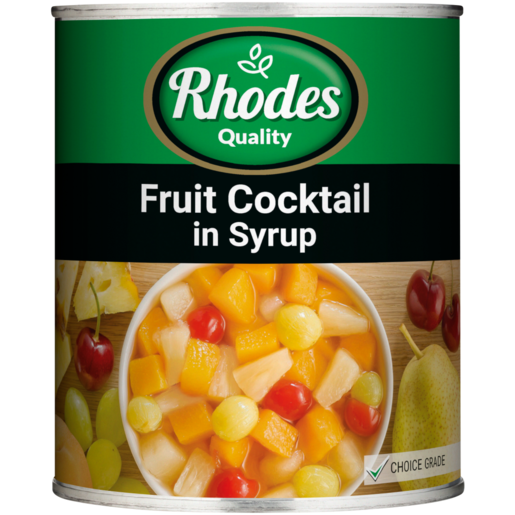 Rhodes Quality Fruit Cocktail In Syrup 825g