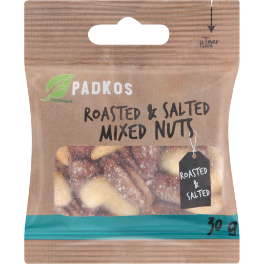 Padkos Roasted & Salted Mixed Nuts 30g