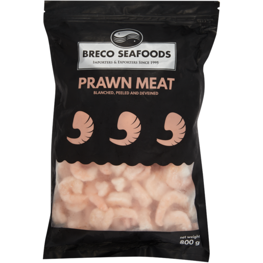Breco Seafoods Frozen Prawn Meat 800g