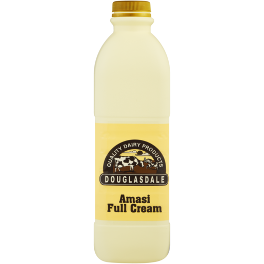 Douglasdale Full Cream Amasi Maas Bottle 1L
