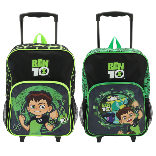 Ben 10 43cm Trolley Backpack (Design May Vary)