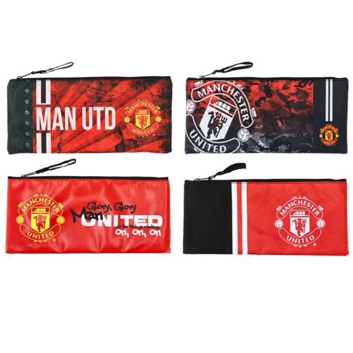Man United Pencil Bag 33cm (Design May Vary)