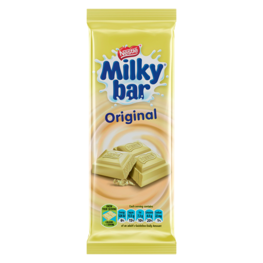 Milky Bar Original Chocolate Slab 80g