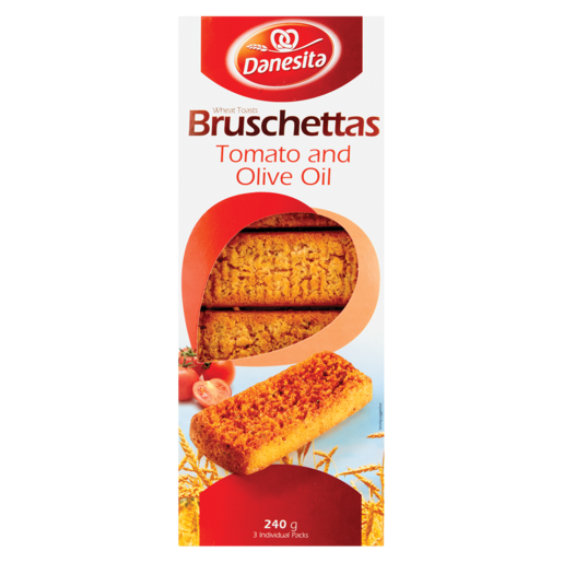 Danesita Oil Tom Bruschet Wheat Biscuits 240g