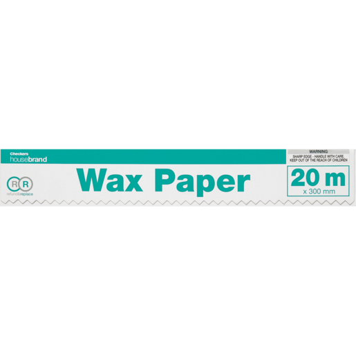 Checkers Housebrand Wax Paper 20m