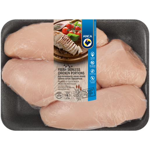Anca Fresh Skinless Chicken Breasts Per kg