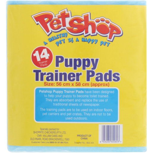 Pet Shop Puppy Trainer Pads 14 Pack