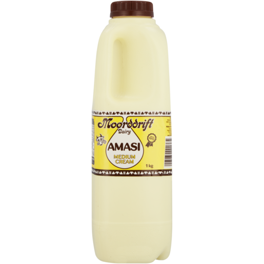 Moorddrift Dairy Medium Cream Amasi 1L 