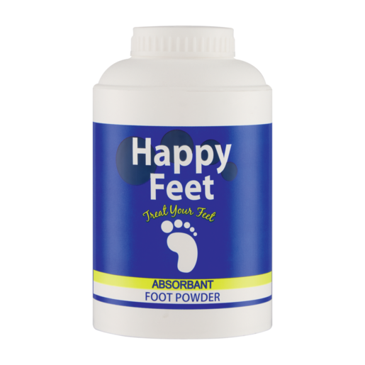 Happy Feet Absorbent Foot Powder 100g