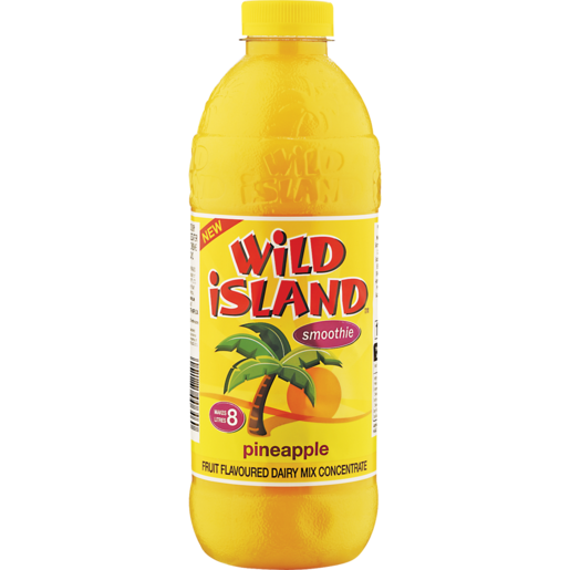 Wild Island Smoothie Pineapple Concentrated Dairy Blend 1L