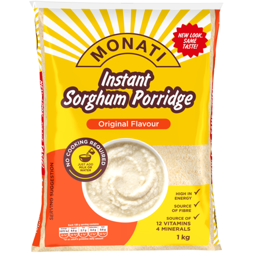 Monati Mabela Original Flavoured Instant Porridge 1kg