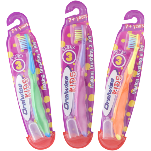 Oralwise Step 3 Kids Toothbrush (Colour May Vary)