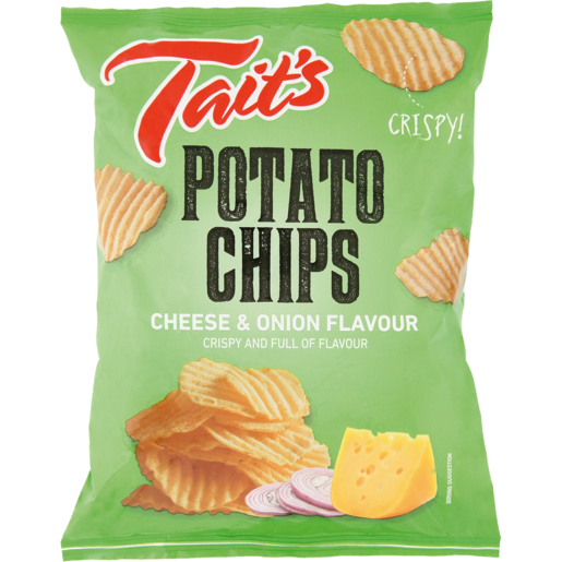 Tait's Cheese & Onion Chips 125g
