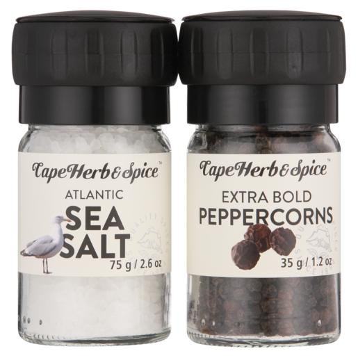 Cape Herb & Spice Salt & Pepper Grinder 105g