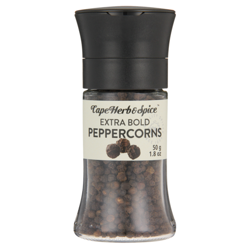 Cape Herb & Spice Black Pepper Grinder 50g