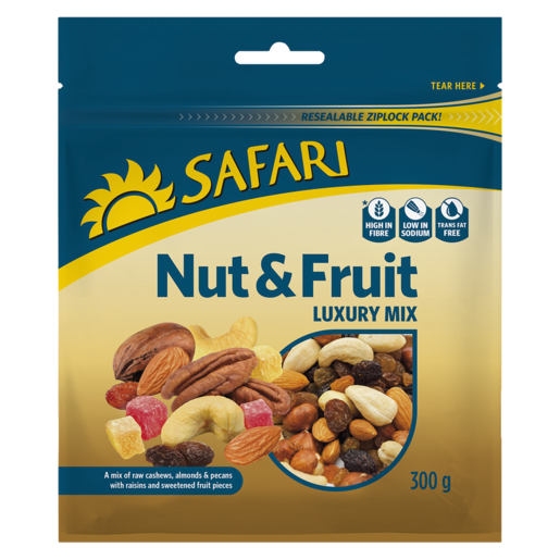 SAFARI Nut & Fruit Luxury Mix 300g