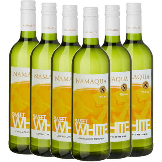 Namaqua Sweet White Wine Bottles 6 x 750ml