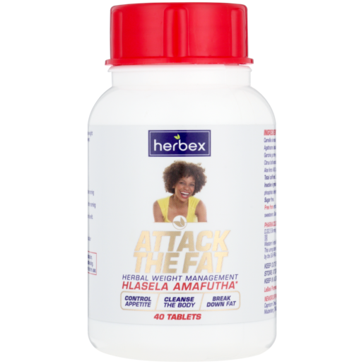 Herbex Attack The Fat Hlasela Infused Tablets 40 Pack