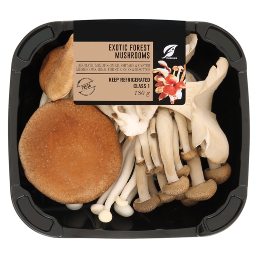 Exotic Forest Mushrooms Pack 180g