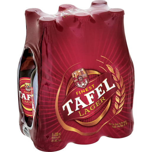 Tafel Lager Beer Bottles 6 x 330ml
