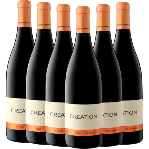 Creation Syrah Grenache Wine Bottles 6 x 750ml