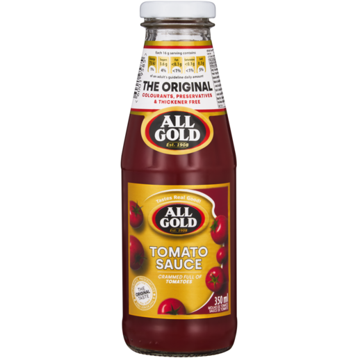 All Gold Tomato Sauce Bottle 350ml