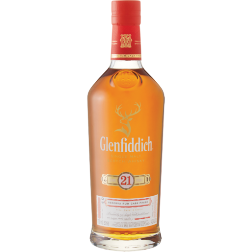 Glenfiddich 21 Year Old Single Malt Scotch Whisky Bottle 750ml