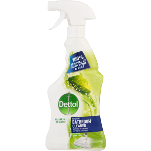 Dettol Spring Fresh Bathroom Cleaner Trigger Bottle 500ml