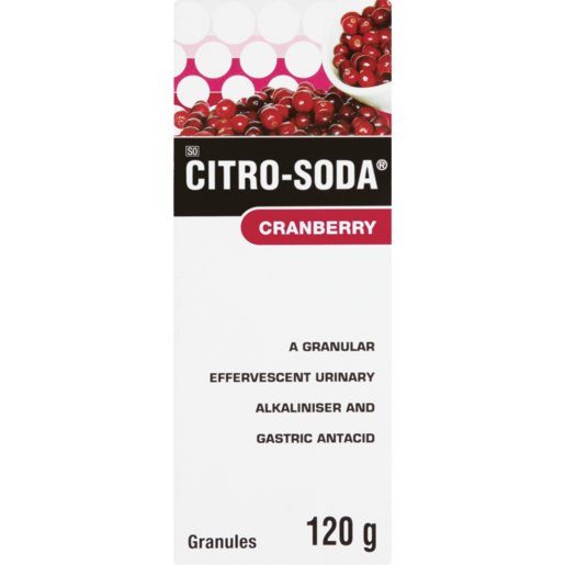 Citro-Soda Cranberry Anti-Acid Effervescent Granules 120g