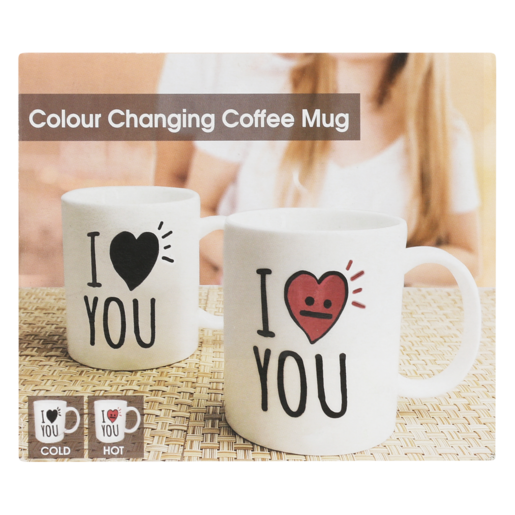 I Love You Colour Changing Coffee Mug