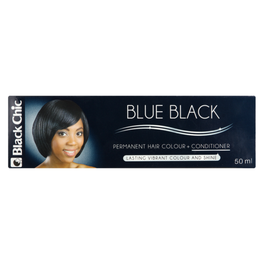 Black Chic Blue Black Hair Colour Cream 50ml