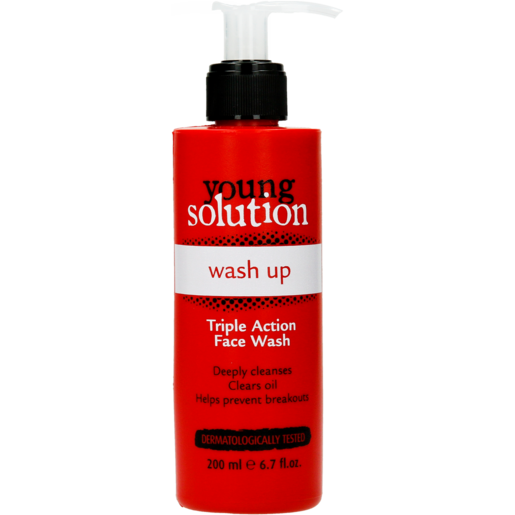 Young Solution Wash Up Triple Action Face Wash 200ml