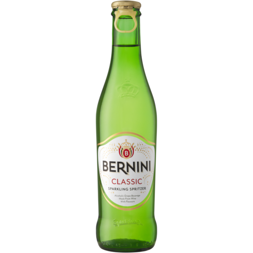 Bernini Classic Sparkling Grape Frizzante Bottle 275ml