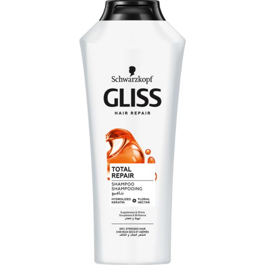 Gliss Total Hair Repair Shampoo 400ml